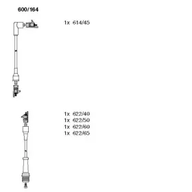 Комплект проводов зажигания BREMI купить