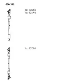 Комплект проводов зажигания BREMI купить