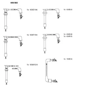 Комплект проводов зажигания BREMI купить