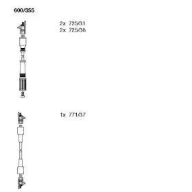 Комплект проводов зажигания BREMI купить
