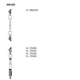 Комплект проводов зажигания BREMI купить