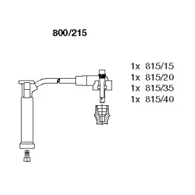 Комплект проводов зажигания BREMI купить