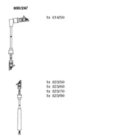 Комплект проводов зажигания BREMI купить