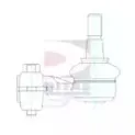Наконечник поперечной рулевой тяги DITAS купить