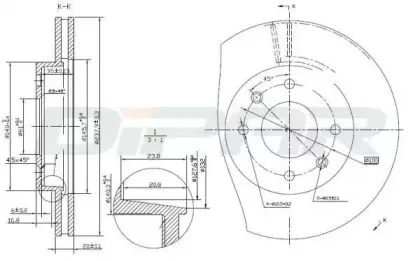 Тормозной диск DITAS купить