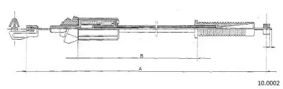 Тросик газа CABOR купить