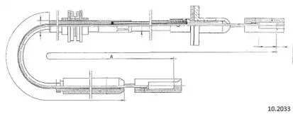 Трос, управление сцеплением CABOR купить