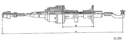 Трос, управление сцеплением CABOR купить