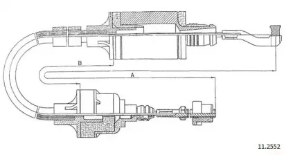 Трос, управление сцеплением CABOR купить