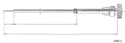 Тросик стартера CABOR купить