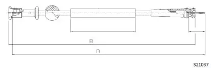 Тросик спидометра CABOR купить
