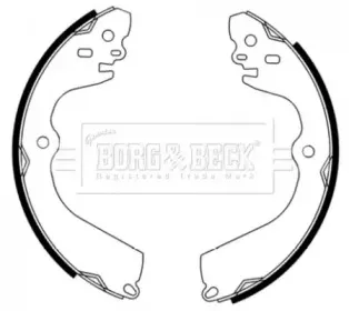 Комплект тормозных колодок BORG & BECK купить