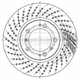 Тормозной диск BORG & BECK купить