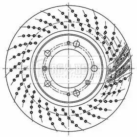 Тормозной диск BORG & BECK купить