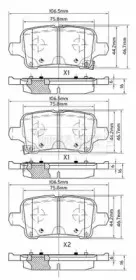 Комплект тормозных колодок, дисковый тормоз BORG & BECK купить