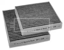 Фильтр, воздух во внутренном пространстве BORG & BECK купить