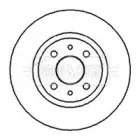 Тормозной диск BORG & BECK купить