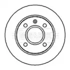 Тормозной диск BORG & BECK купить