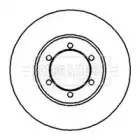Тормозной диск BORG & BECK купить
