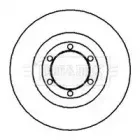 Тормозной диск BORG & BECK купить