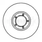 Тормозной диск BORG & BECK купить