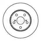 Тормозной диск BORG & BECK купить