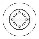 Тормозной диск BORG & BECK купить