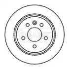 Тормозной диск BORG & BECK купить