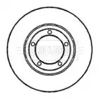 Тормозной диск BORG & BECK купить