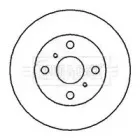 Тормозной диск BORG & BECK купить