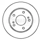 Тормозной диск BORG & BECK купить
