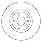 Тормозной диск BORG & BECK купить