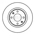 BBD4245 BORG & BECK - Диск гальмівний (2 шт) BORG & BECK купить