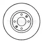 BBD4246 BORG & BECK - Диск гальмівний (2 шт) BORG & BECK купить