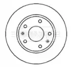 Тормозной диск BORG & BECK купить