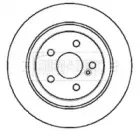 Тормозной диск BORG & BECK купить