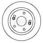Тормозной диск BORG & BECK купить