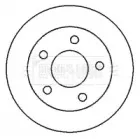 Тормозной диск BORG & BECK купить