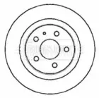 Тормозной диск BORG & BECK купить