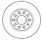 BBD4315 BORG & BECK - Диск гальмівний (2 шт) BORG & BECK купить