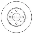 Тормозной диск BORG & BECK купить