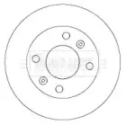 Тормозной диск BORG & BECK купить