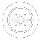 Тормозной диск BORG & BECK купить
