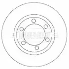 Тормозной диск BORG & BECK купить