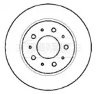 Тормозной диск BORG & BECK купить