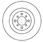 Тормозной диск BORG & BECK купить