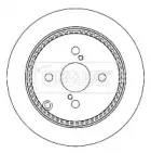 Тормозной диск BORG & BECK купить