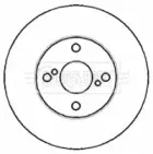 Тормозной диск BORG & BECK купить