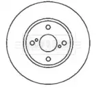 Тормозной диск BORG & BECK купить