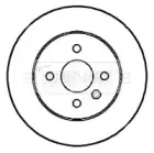 Тормозной диск BORG & BECK купить